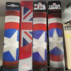 Captain America And Captain Carter Shields