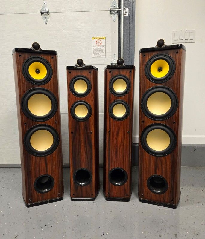 Swan HI-Fi Diva 6.1 and 4.1 Surround System Speaker Set of 4