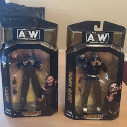 AEW Unrivaled Collection Series 16 #157 MATT HARDY & JEFF HARDY #156