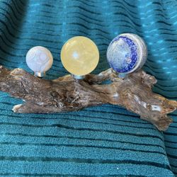 Wood Sphere Stand (Stand Only)