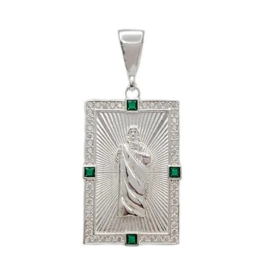 925 Jesus Pendant On Chain 