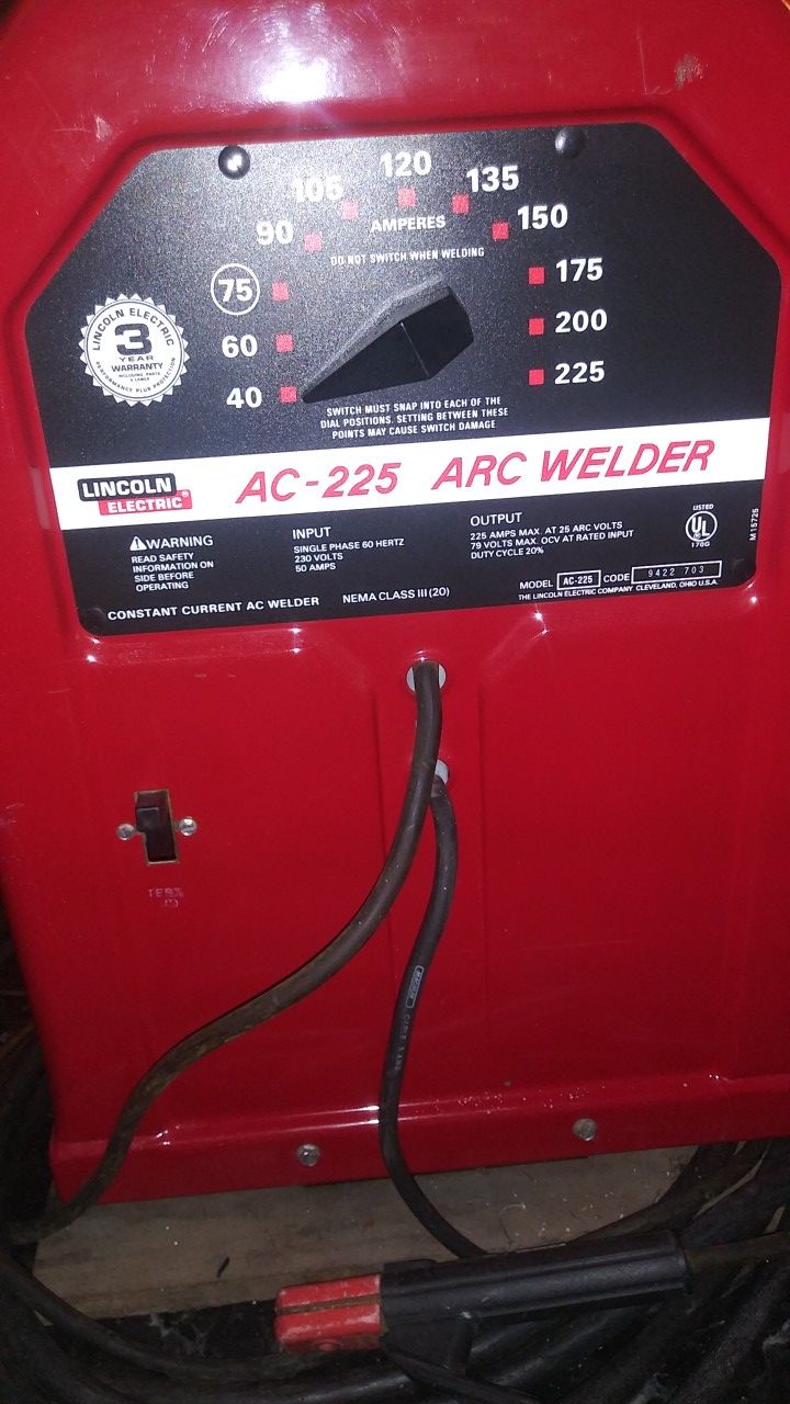 Lincoln arc welder