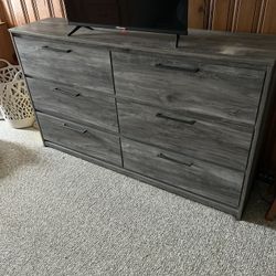GRAY DRESSER BEDROOM SET