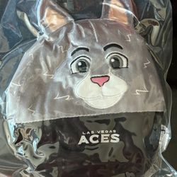 WNBA Las Vegas Aces Mascot Buckets Plush NEW FACTORY SEALED