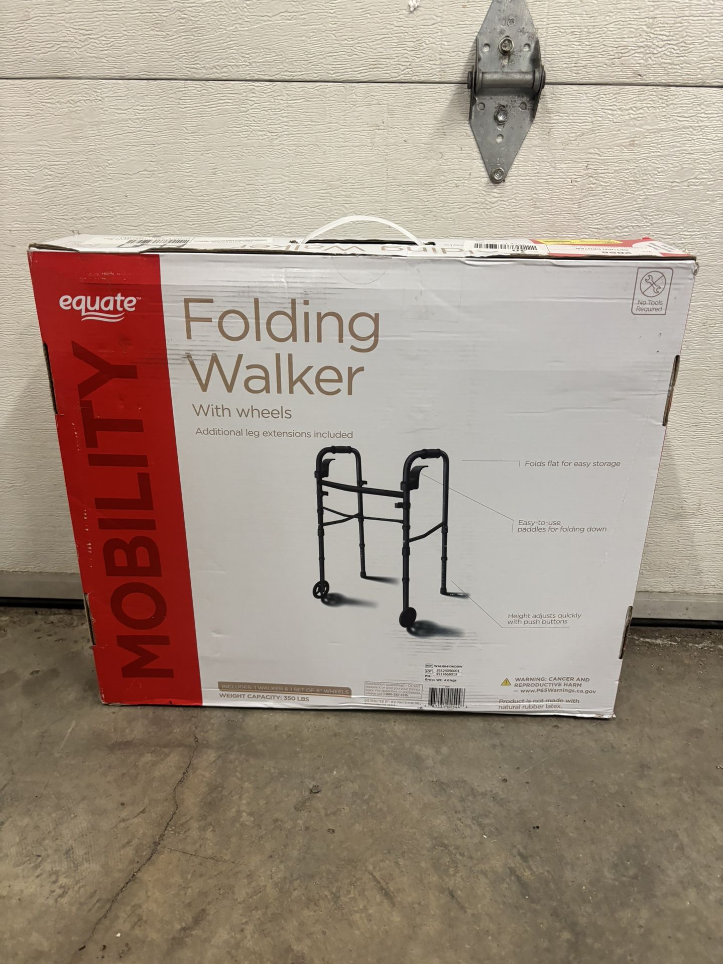 Folding Walker with Wheels