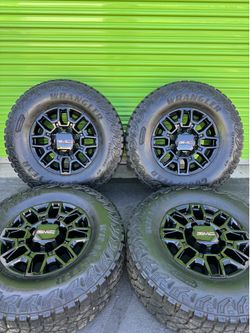 Gmc Sierra 2500/3500 AT4X Factory Wheels Tires