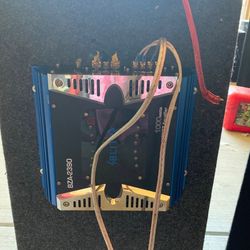 Double Kenwood 12” with amplifier $110