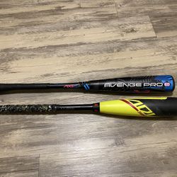 Easton ADV 360 & Axe Avenge Pro 3 USA Baseball bats