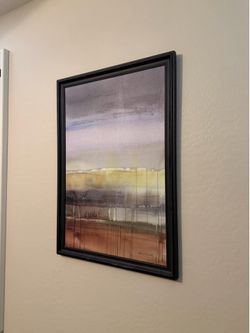 Really large abstract art picture 27 inches wide by 40 inches high