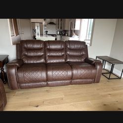 Leather Recliner Couches 