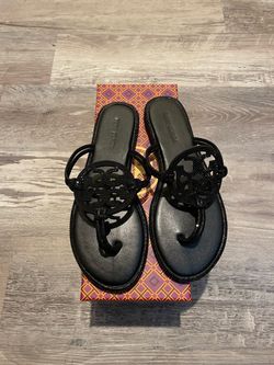 New Tory Burch sandals black