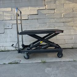 Hydraulic Table Cart