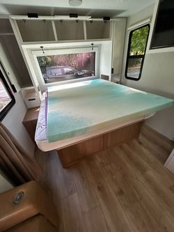 Memory Foam Mattress Topper – Queen/RV Size