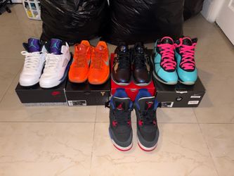 Nike Jordan Sneaker Collection – 5 Pairs