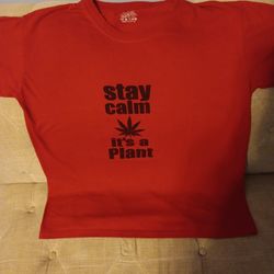 Weed Shirt L