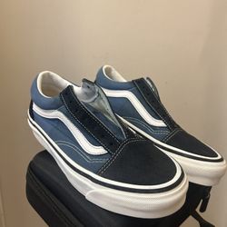 Blue Vans 6W