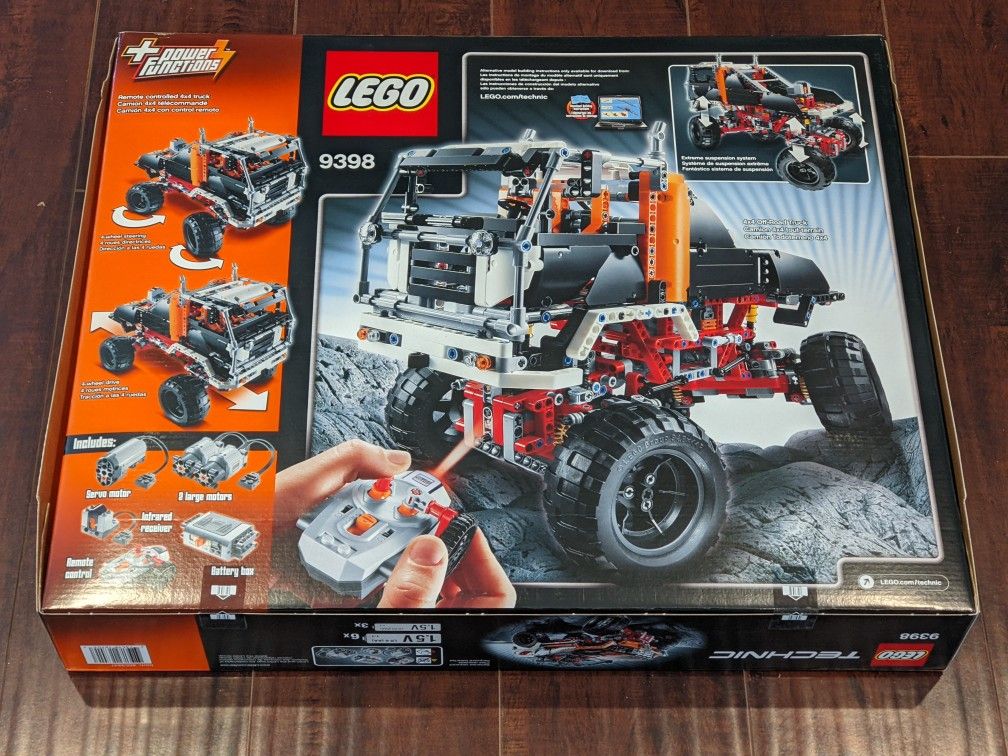 Brand New Retired LEGO #9398 motorized 4x4 Crawler