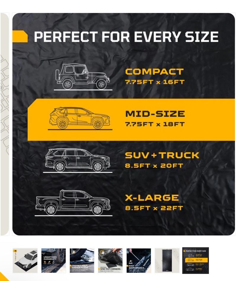 Auto Floor Mat mid-size 