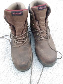Wolverine Safety Toe Boots Size13. Cash Pickup