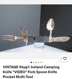Vinage Fork Spoon Knife