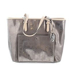 Michael Kors Shimmering Silver Tote Purse