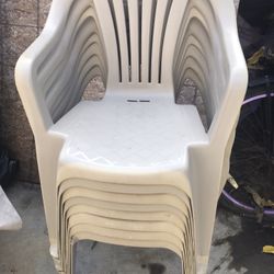 Patio Chairs $4 EACH 