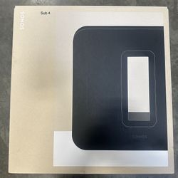 Sonos Sub 4 Matte Black (open box)