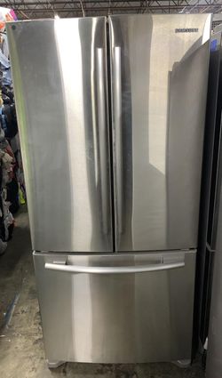 Stainless Samsung French Door Refrigerator with Twin Cooling