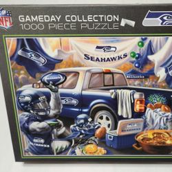 New NFL Seattle Sea Hawks 1000 Piece Puzzle