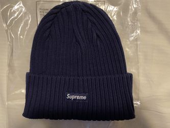 Supreme SS24BN7 Overdyed Beanie Navy for Sale in Pembroke Pines