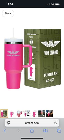 Wink Diamond Tumbler (40oz)