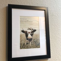 Adorable Cow Wall Art