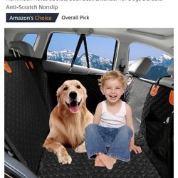 MEOWANT Pet Car Seat Back Seat Cushion Hammock W/Safety Belt Model MW-PC01 Waterproof Nonslip NEW