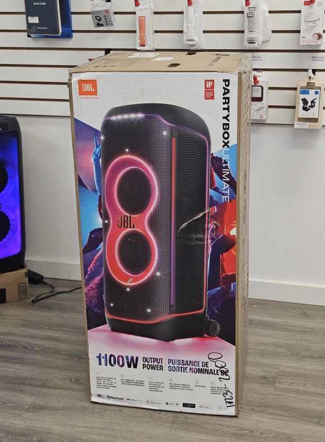 Jbl Partybox Ultimate Brand New Speaker 1100W - BEST DEAL, UP TO 6 MONTHS WARRANTY