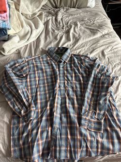Men’s Forsyth of Canada Plaid Button-Down Long Sleeve Shirt