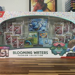 Pokemon TCG Blooming Waters 151 Premium Collection New Sealed Box