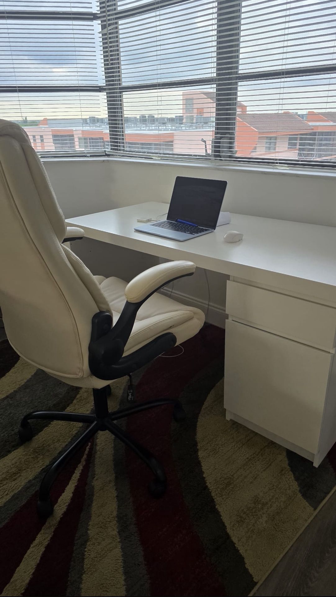 Ikea Office Desk with Chair