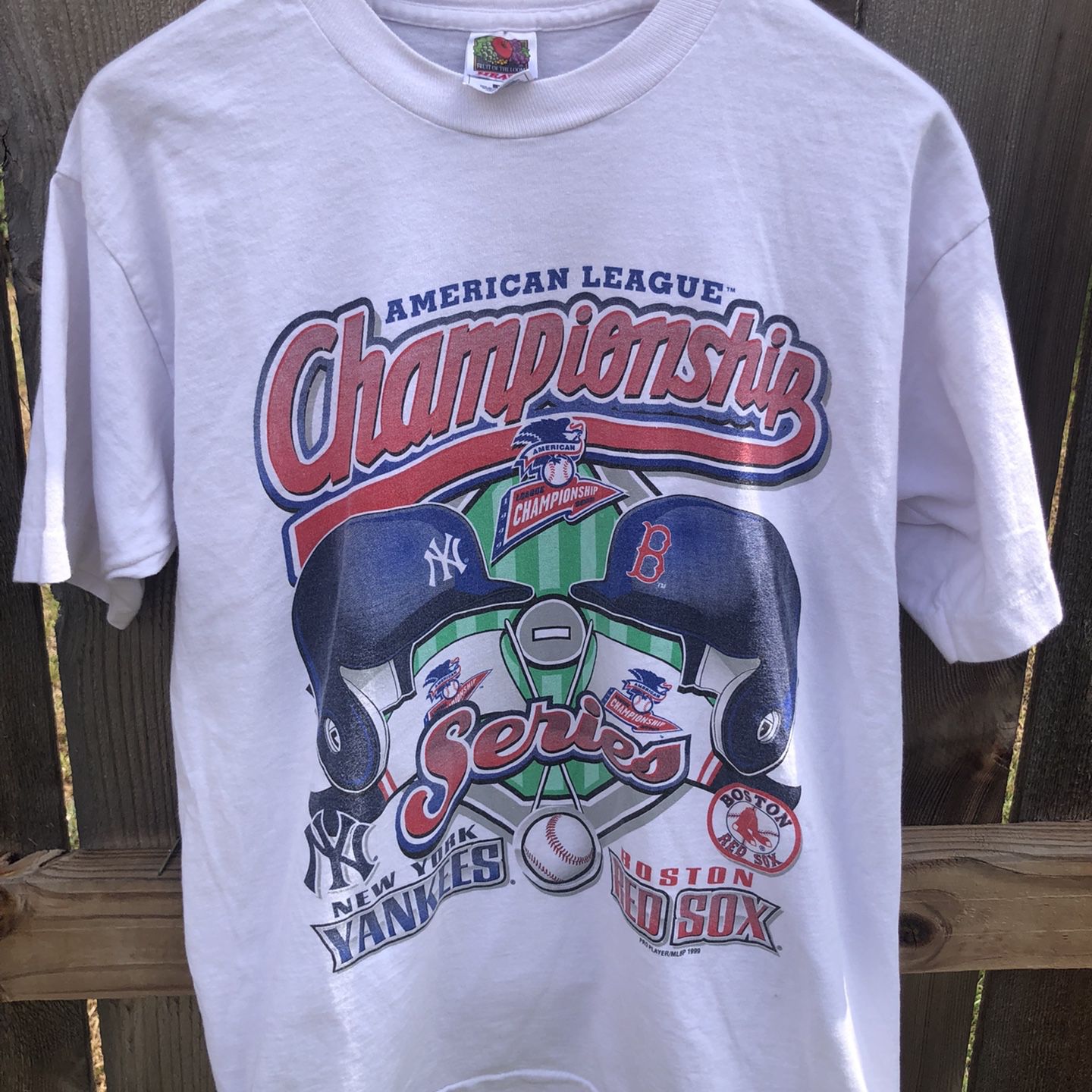 1999 Yankees vs Red Sox American League Championship Vintage T-shirt for  Sale in San Antonio, TX - OfferUp
