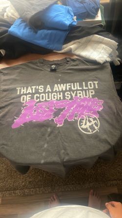 Awful lotta cough syrup shirt 2xl