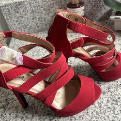 Brand New Red High Heels