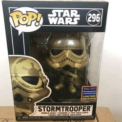 Funko Pop Star Wars Stormtrooper Wonder Con