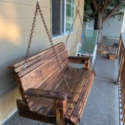 I build porch swing: This particular one is an example length is 50"×22"1/2 anything bigger $ will change