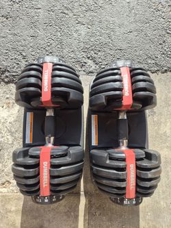 Adjustable Dumbbells Set 52.5 lbs Pair