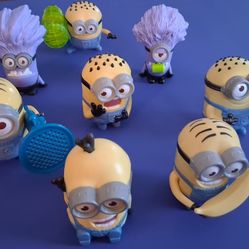 2013 MCDONALD'S HAPPY MEAL MINIONS