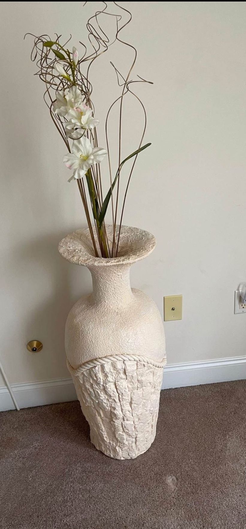 Large flower vase