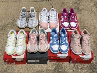 SIZE 7 YOUTH (8.5 WOMEN’S) NEW! HOT! 🥵 BACK 2 SCHOOL SNEAKERS 👟 SHOES LOT BUNDLE DEAL