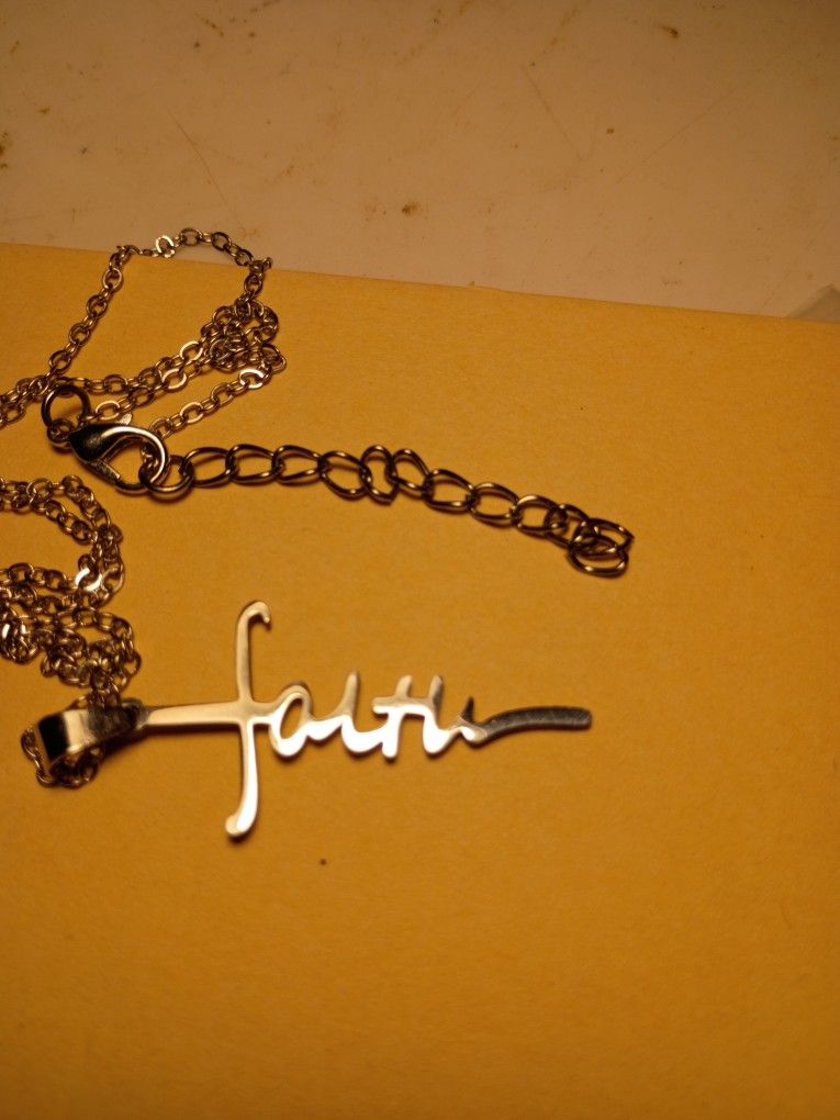 Faith Necklace In Perfect Condition