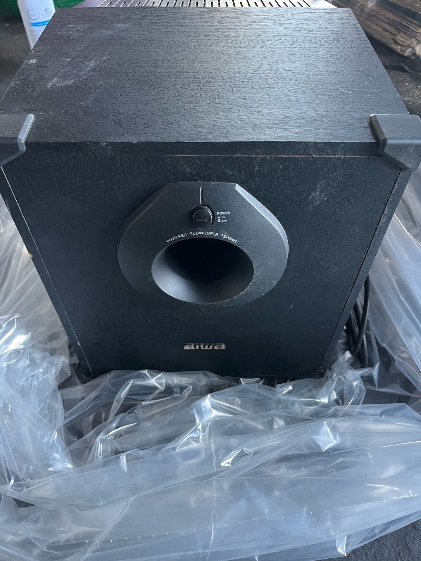 AIWA powered subwoofer (TS-W45)