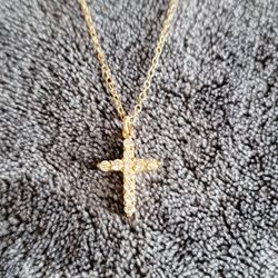 Gold Filled Necklace w/cross