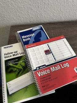 Free Voicemail Log books